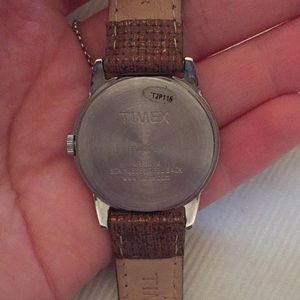 Timex Accessories - Timex Watch with Brown straps and silver hardware Timex Accessories - Timex Watch with Brown straps and silver hardware